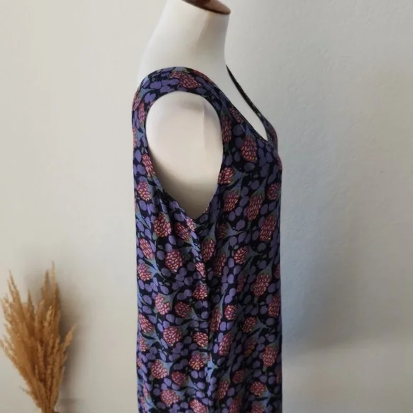 Flax Raspberry Print Reason Dress - Picture 4 of 7
